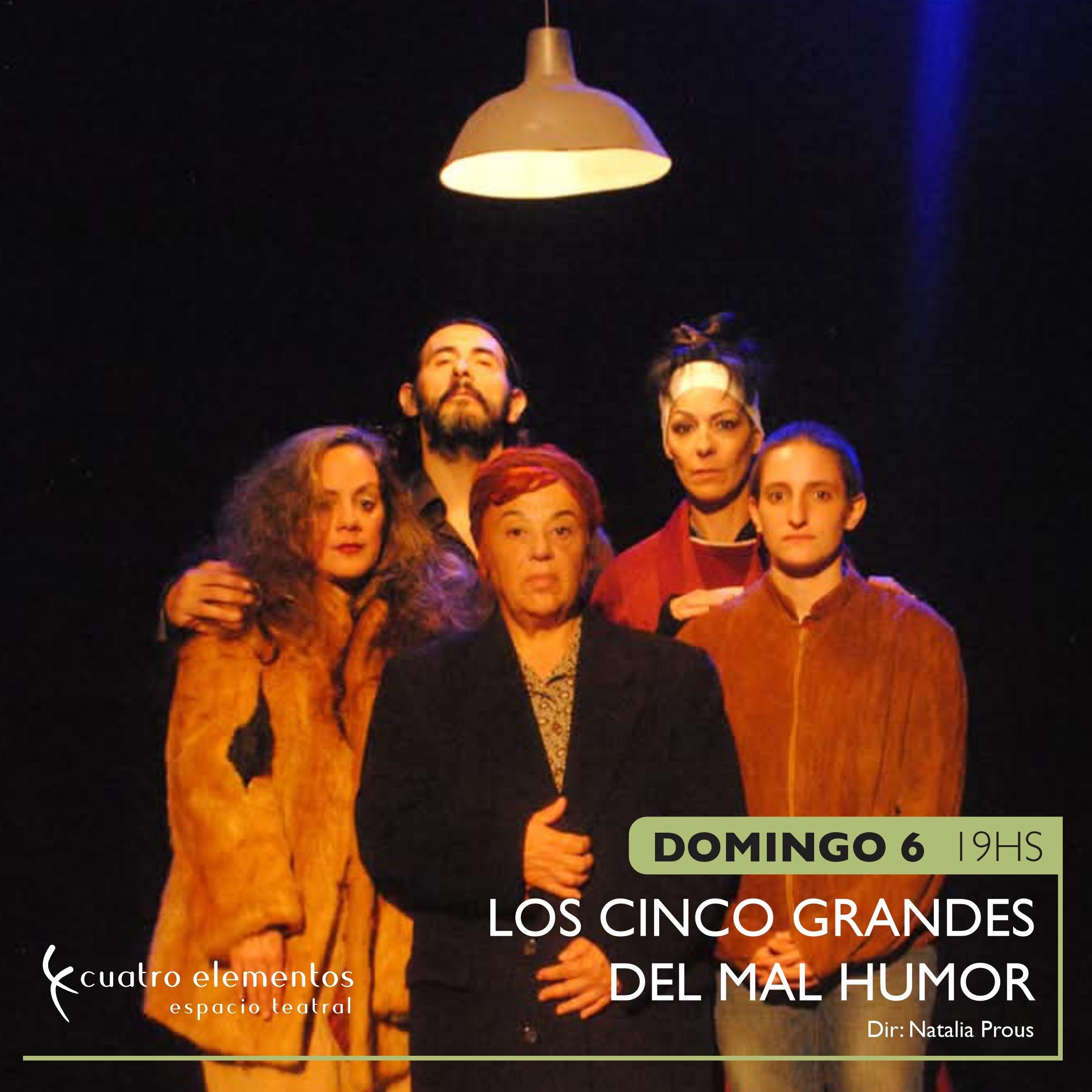 Los Cinco Grandes del Mal Humor