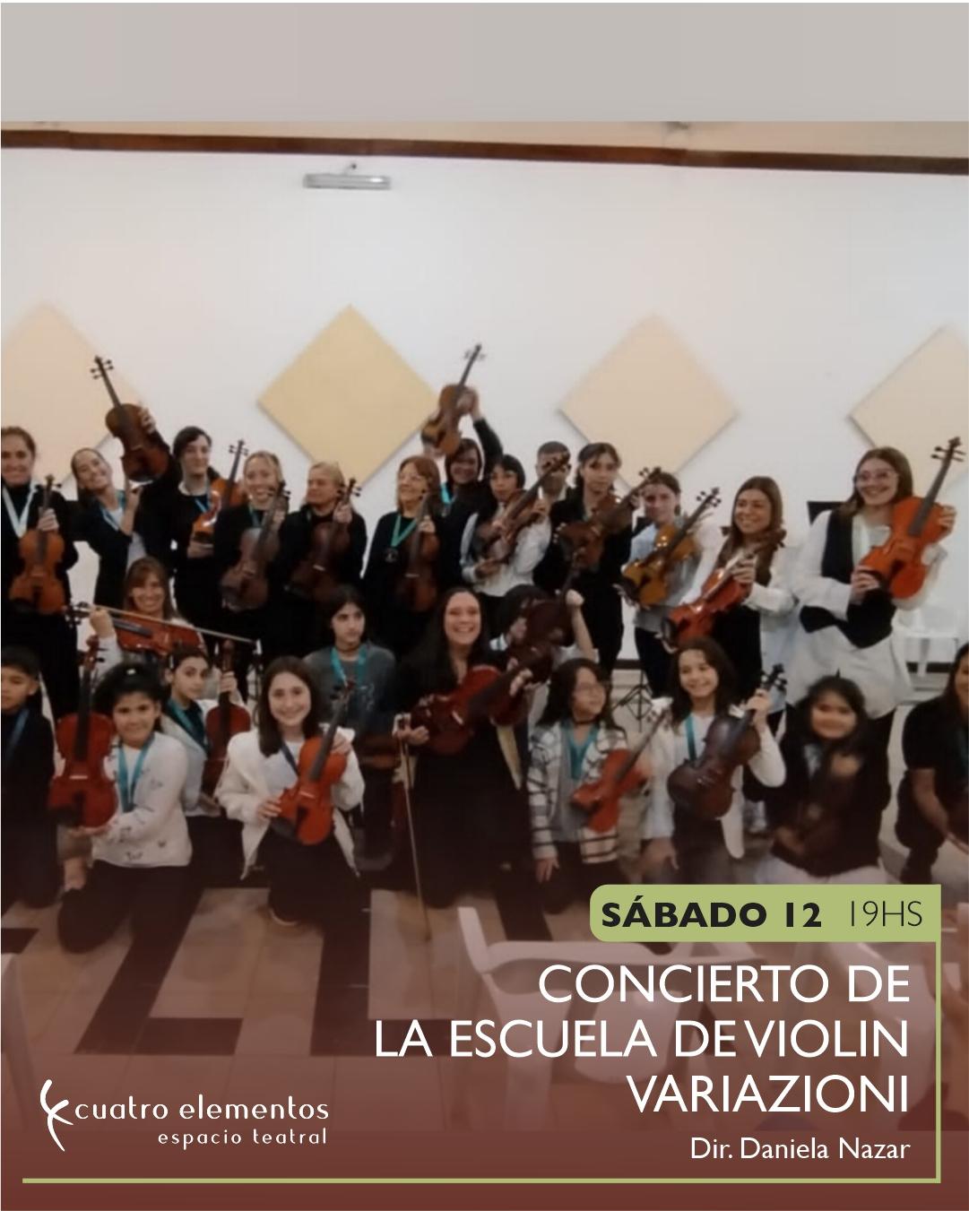 Concierto de la Escuela de Violín VARIAZIONI 